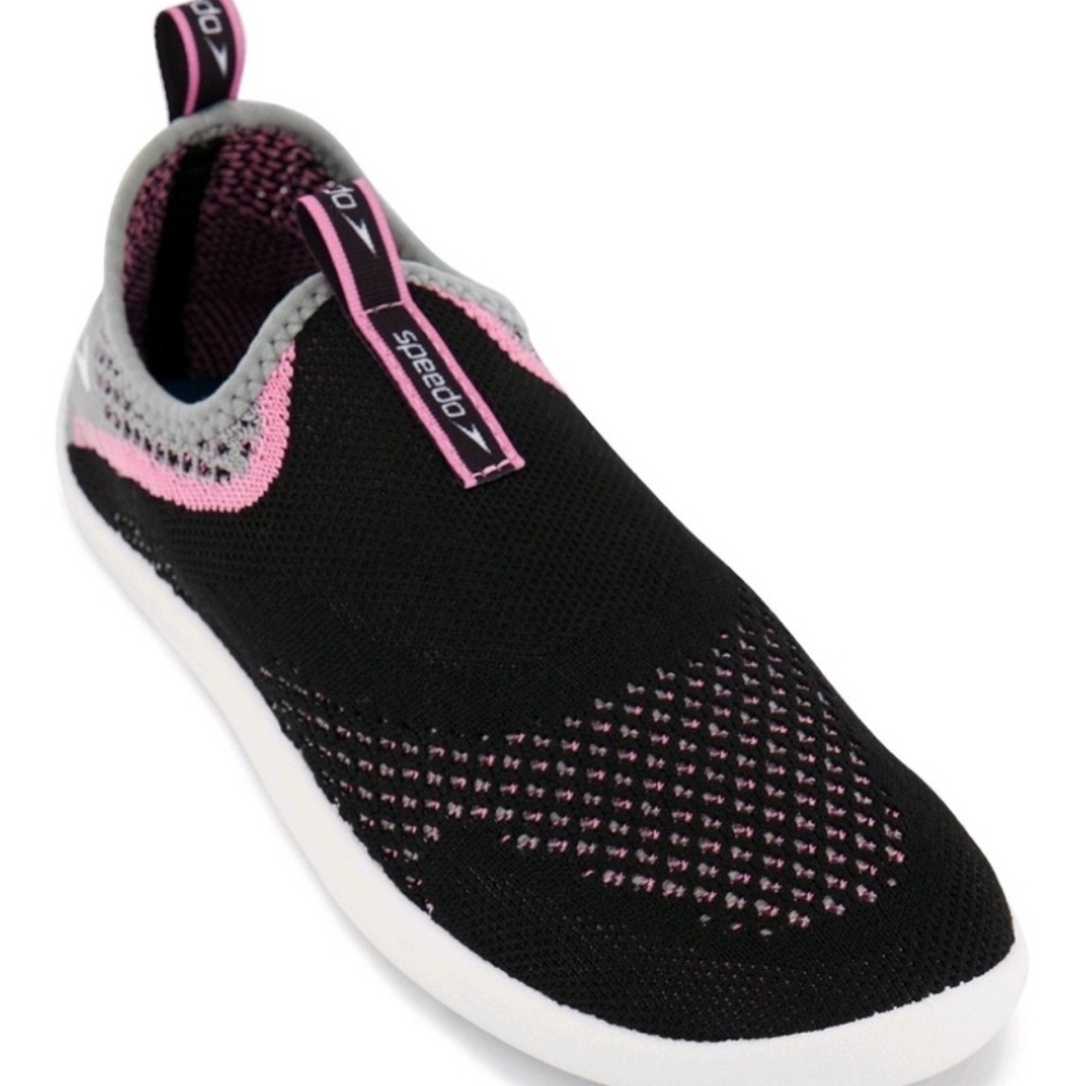 Speedo Black and Pink Aqua Shoes